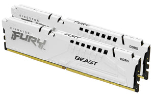 Kingston Technology FURY Beast 32GB 5600MT/s DDR5 CL36 DIMM (2er-Kit) White EXPO