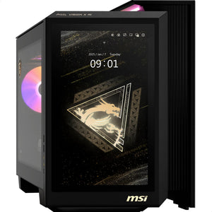 MSI MEG Vision X AI 2NVV9-285AT (schwarz/transparent, Windows 11 Home)