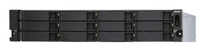 QNAP TL-R1200S-RP Speicherlaufwerksgehäuse HDD / SSD-Gehäuse Schwarz, Grau 2.5/3.5"