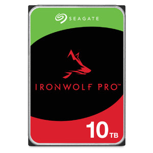 Seagate IronWolf Pro ST10000NT001 Interne Festplatte 10 TB 7200 RPM 256 MB 3.5" Serial ATA III