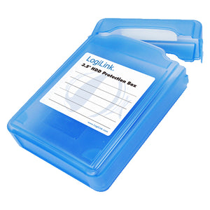 LogiLink UA0133 Speicherlaufwerkhülle Blau