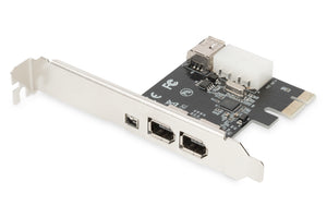 Digitus PCI Express Karte, Firewire 1394a (3+1 Port)