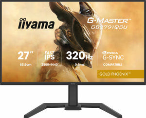 iiyama G-MASTER GB2791QSU-B1 Computerbildschirm 68,6 cm (27") 2560 x 1440 Pixel Wide Quad HD LCD Schwarz