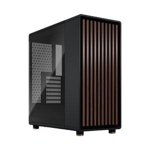 Midi Fractal Design North Charcoal Black Window Clear