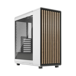Midi Fractal Design North Chalk White Window Clear