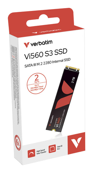 Verbatim Vi560 S3 2 TB M.2 Serial ATA III 3D NAND