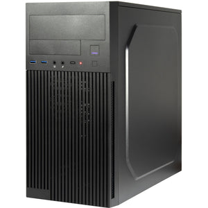 Inter-Tech IT-6521 Straight Micro Tower Schwarz