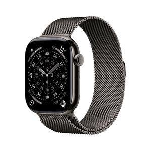 Apple Watch S11 Titan Schiefer Cellular 46mm (Milanaise Armband schiefer) S/M