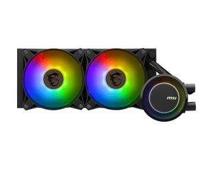 MSI MAG Coreliquid E240 Hauptplatine, Prozessor All-in-One-Flüssigkeitskühler 12 cm Schwarz