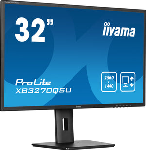 iiyama ProLite XB3270QSU-B1 Computerbildschirm 80 cm (31.5") 2560 x 1440 Pixel Quad HD LED Schwarz
