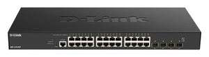 D-Link DXS-1210-28T Netzwerk-Switch Managed L2/L3 10G Ethernet (100/1000/10000) 1U Schwarz