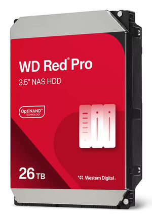 Western Digital Red Pro WD260KFGX Interne Festplatte 26 TB 7200 RPM 512 MB 3.5" Serial ATA III