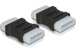 DeLOCK 65044 Kabeladapter 4-pin Molex Schwarz