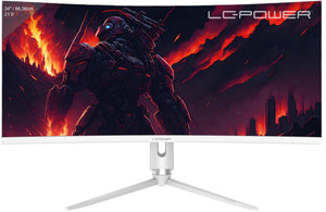 LC-Power LC-M34-Q-C-PRO Computerbildschirm 86,4 cm (34") 3440 x 1440 Pixel UltraWide Quad HD Grau