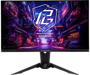 Asrock PGO27QFV Computerbildschirm 68,6 cm (27") 2560 x 1440 Pixel Quad HD QD-OLED Schwarz