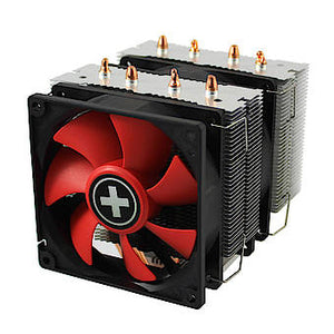 Xilence XC044 Computerkühlsystem Prozessor Kühler 9,2 cm Schwarz, Rot