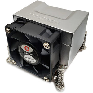 Inter-Tech Q-5 Prozessor Kühlkörper/Radiator 6 cm Schwarz, Silber 1 Stück(e)