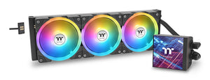 Thermaltake MAGFloe 360 Ultra ARGB Prozessor All-in-One-Flüssigkeitskühler 12 cm Schwarz 1 Stück(e)