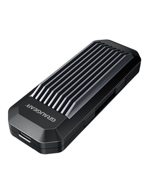 GRAUGEAR G-M202-AC-10G Speicherlaufwerksgehäuse SSD-Gehäuse Schwarz M.2