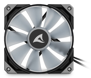Sharkoon F50 Computergehäuse Ventilator 12 cm Schwarz, Grau