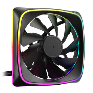 Sharkoon SHARK Lights RGB PWM Computergehäuse Ventilator 12 cm Schwarz 1 Stück(e)