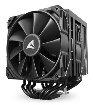 Sharkoon A60 Prozessor Luftkühlung 12 cm Schwarz 1 Stück(e)