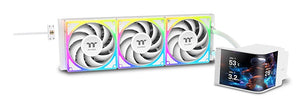 Thermaltake MAGCurve 360 Ultra Snow AIO ARGB Fan Hauptplatine Flüssigkeitskühlung 12 cm Weiß 1 Stück(e)