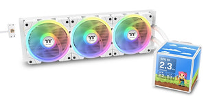 Thermaltake MINECUBE 360 Ultra Prozessor All-in-One-Flüssigkeitskühler 12 cm Weiß 1 Stück(e)