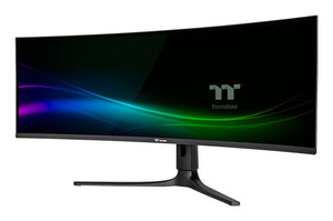 Thermaltake TPM-O49CDQ Computerbildschirm 124,5 cm (49") 5120 x 1440 Pixel Dual QHD OLED Schwarz