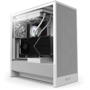 NZXT H5 FLOW ALL White Glasfenster CC-H52FW-01