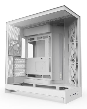 NZXT H9 Flow Midi Tower Weiß