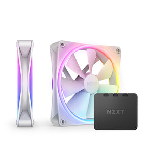NZXT F140 RGB DUO Twin Pack Computergehäuse Ventilator 14 cm Weiß 2 Stück(e)