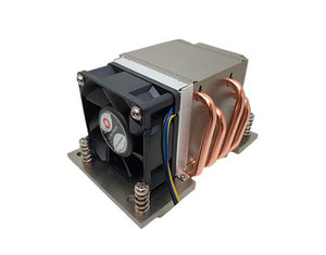Dynatron A38 Computerkühlsystem Prozessor Kühler 6 cm Schwarz, Silber 1 Stück(e)