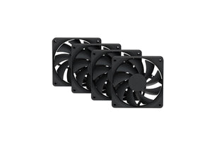 HYTE FAN- -FA12-BB-4 Computerkühlsystem Prozessor Ventilator 12 cm Schwarz 4 Stück(e)