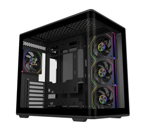 Cooler Master Elite 600 Tower Schwarz, Transparent