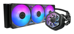 Cooler Master MasterLiquid Atmos II 360 VRM Fan Black Prozessor All-in-One-Flüssigkeitskühler 12 cm Schwarz 1 Stück(e)