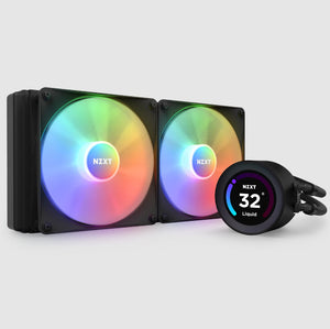 NZXT Kraken Elite 280 RGB Prozessor All-in-One-Flüssigkeitskühler 14 cm Schwarz 1 Stück(e)