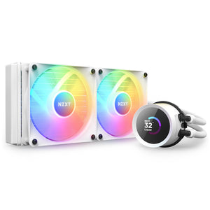 NZXT Kraken 240 RGB Prozessor All-in-One-Flüssigkeitskühler 12 cm Weiß 1 Stück(e)