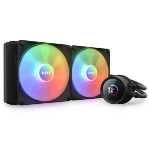 NZXT Kraken 280 RGB Prozessor All-in-One-Flüssigkeitskühler 14 cm Schwarz 1 Stück(e)