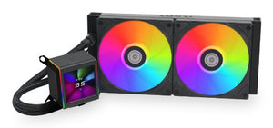 Lian Li GA II LCD Prozessor Flüssigkeitskühlung 12 cm Weiß