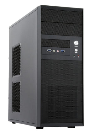 Chieftec CQ-01B-U3-OP Computer-Gehäuse Midi Tower Schwarz
