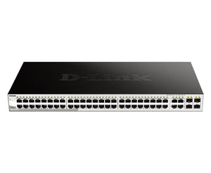 D-Link DGS-1210-52 Managed L2 Gigabit Ethernet (10/100/1000) 1U Schwarz