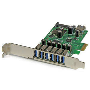 StarTech.com 7 Port PCI Express USB 3.0 (5 Gbit/s) Karte