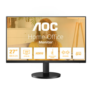 AOC U27B3AF Computerbildschirm 68,6 cm (27") 3840 x 2160 Pixel 4K Ultra HD LED Schwarz