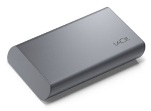 LaCie Mobile SSD Secure Thunderbolt-Technologie 1 TB USB Typ-C 3.2 Gen 2 (3.1 Gen 2) Grau