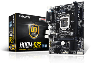 GIGABYTE GA-H110M-DS2 Motherboard Intel® H110 LGA 1151 (Socket H4) micro ATX