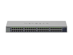 NETGEAR GS748 Unmanaged Gigabit Ethernet (10/100/1000) Grau
