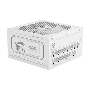 MSI MAG A1000GL PCIE5 WHITE Netzteil 1000 W 24-pin ATX ATX Weiß