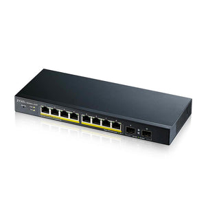 Zyxel GS1900-10HP Managed L2 Gigabit Ethernet (10/100/1000) Power over Ethernet (PoE) Schwarz