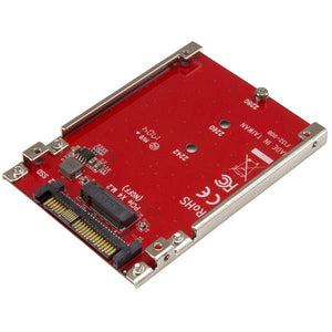 StarTech.com M.2. PCI-e NVMe auf U.2 (SFF-8639) Adapter - Nicht kompatibel mit SATA HDD´s oder SAS Controllern - Für M.2
